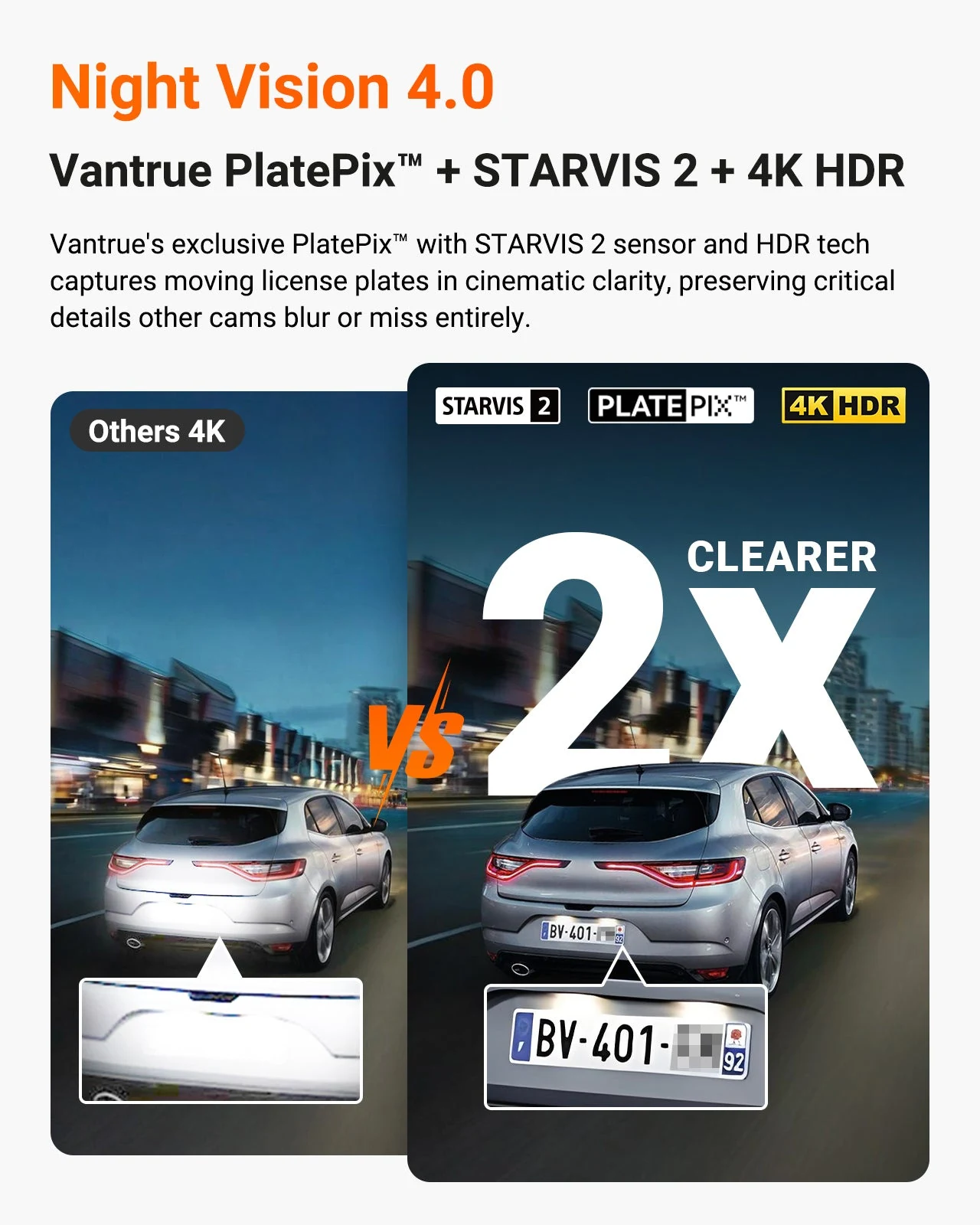Vantrue Nexus 4 Pro S (N4 Pro S) 3-Channel Dash Cam — 3 N4Pro S 