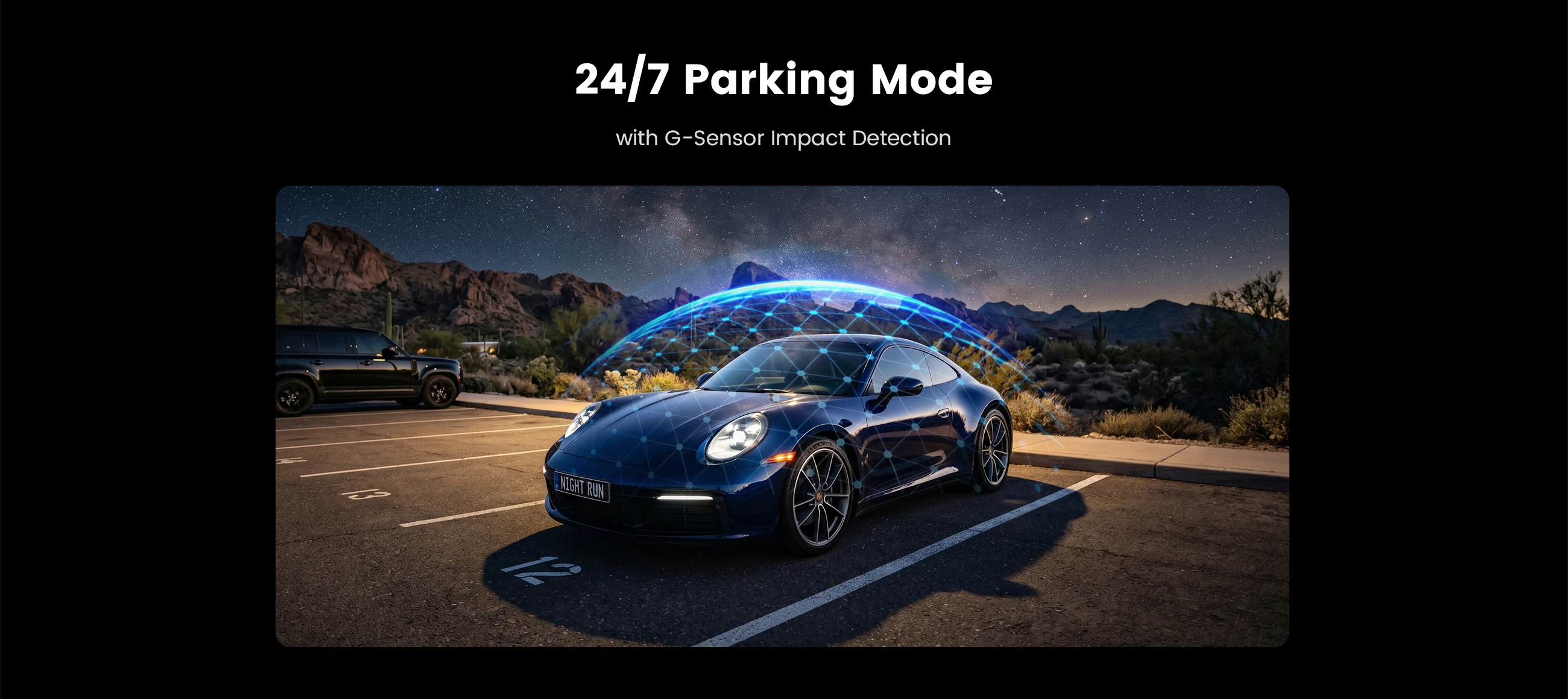 Vantrue Pilot 2 parking protection modes