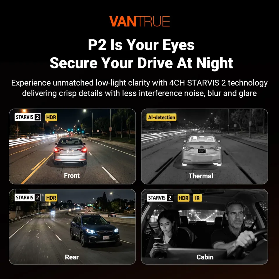 Vantrue Pilot 2 PlatePix licence plate capture